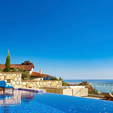 Sleeps 10 Pool Air Con Wifi Villa Kalkan